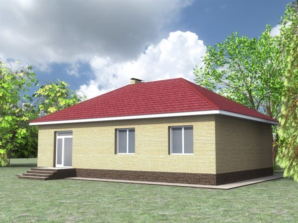 2. Проект дома A-074 Екстерьер Проект дома A-074 - фото 2