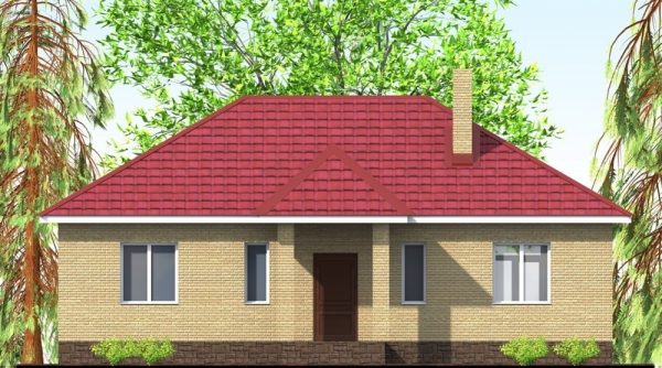 11. Проект дома A-074 Екстерьер Проект дома A-074 - фото 11