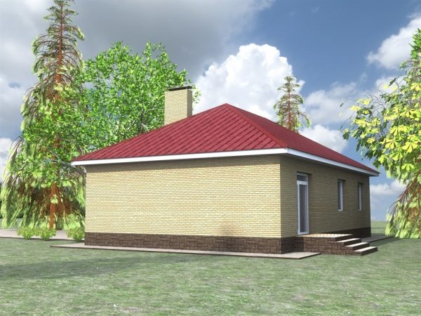 13. Проект дома A-074 Екстерьер Проект дома A-074 - фото 13