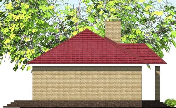 17. Проект дома A-074 Екстерьер Проект дома A-074 - фото 17