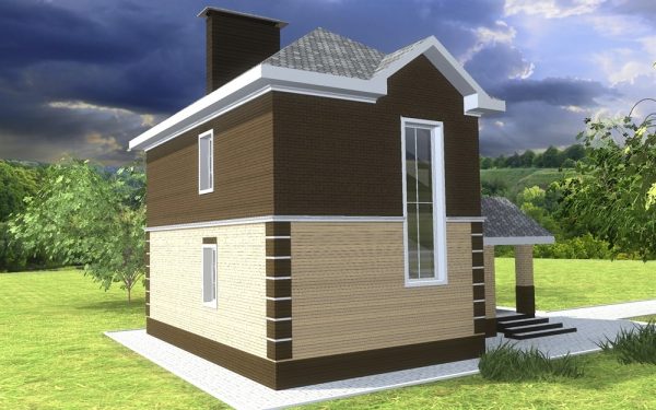 12. Проект дома A-075 Екстерьер Проект дома A-075 - фото 12