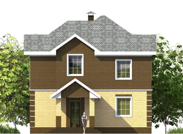 16. Проект дома A-075 Екстерьер Проект дома A-075 - фото 16