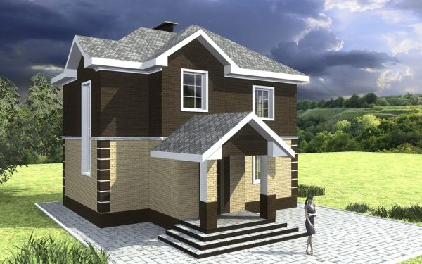 18. Проект дома A-075 Екстерьер Проект дома A-075 - фото 18