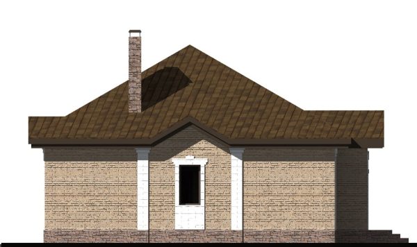 14. Проект дома A-076 Екстерьер Проект дома A-076 - фото 14