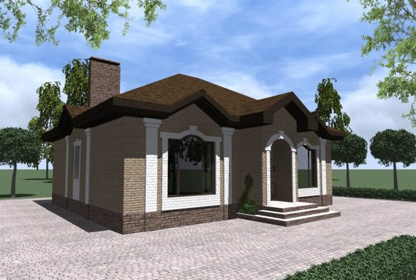 18. Проект дома A-076 Екстерьер Проект дома A-076 - фото 18