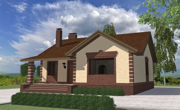 5. Проект дома A-079 Екстерьер Проект дома A-079 - фото 5