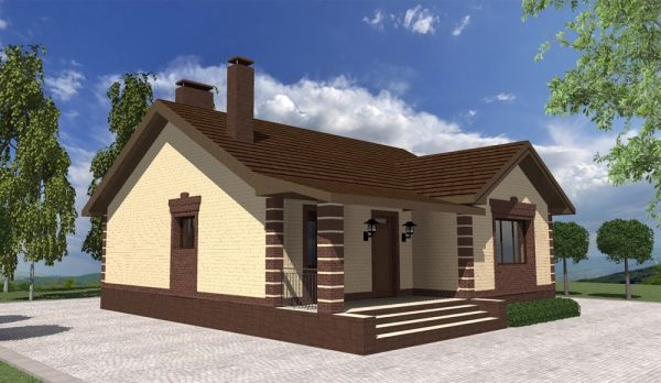 11. Проект дома A-079 Екстерьер Проект дома A-079 - фото 11