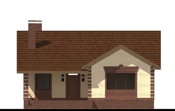 12. Проект дома A-079 Екстерьер Проект дома A-079 - фото 12