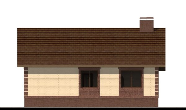 13. Проект дома A-079 Екстерьер Проект дома A-079 - фото 13