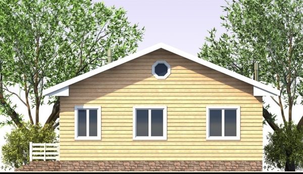 11. Проект дома A-080 Екстерьер Проект дома A-080 - фото 11