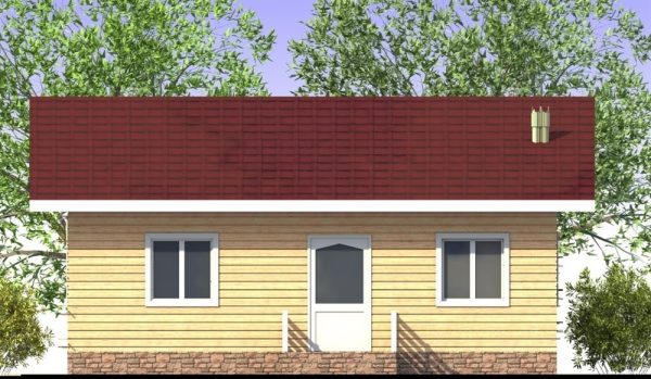 12. Проект дома A-080 Екстерьер Проект дома A-080 - фото 12