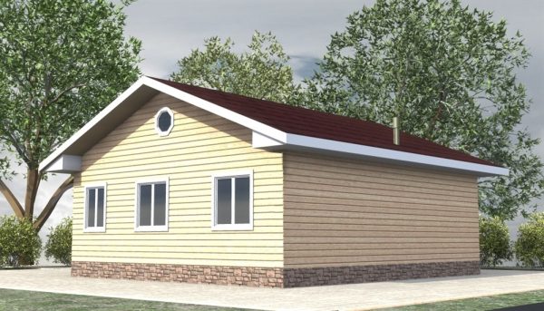 13. Проект дома A-080 Екстерьер Проект дома A-080 - фото 13