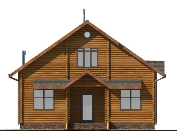 1. Проект дома A-081 Екстерьер Проект дома A-081 - фото 1