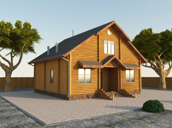 16. Проект дома A-081 Екстерьер Проект дома A-081 - фото 16