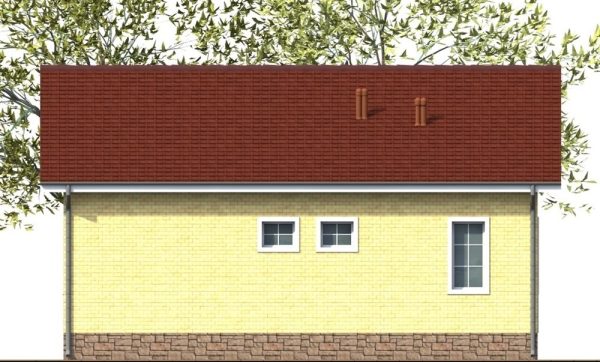 6. Проект дома A-082 Екстерьер Проект дома A-082 - фото 6