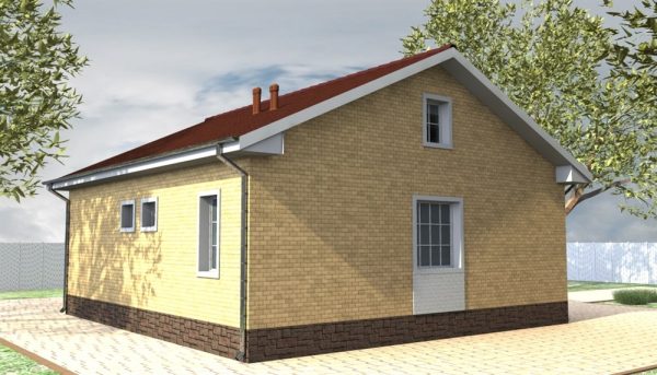 10. Проект дома A-082 Екстерьер Проект дома A-082 - фото 10