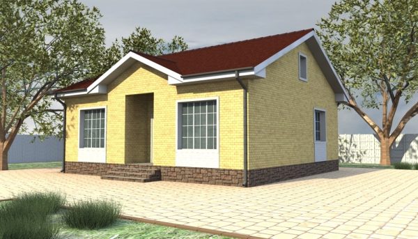 12. Проект дома A-082 Екстерьер Проект дома A-082 - фото 12