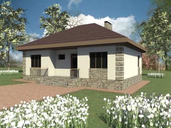 1. Проект дома A-083 Екстерьер Проект дома A-083 - фото 1