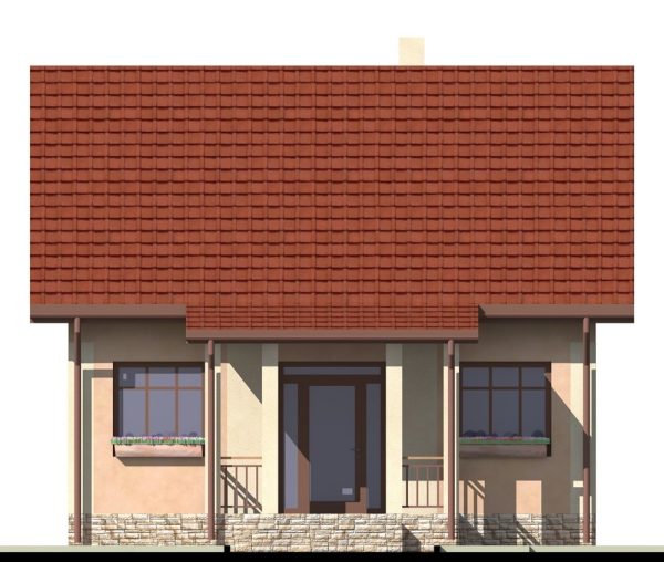 1. Проект дома A-084 Екстерьер Проект дома A-084 - фото 1