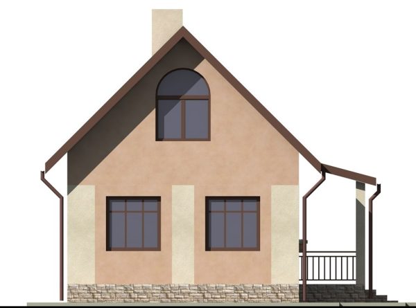 10. Проект дома A-084 Екстерьер Проект дома A-084 - фото 10