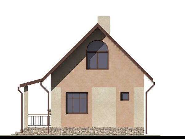 12. Проект дома A-084 Екстерьер Проект дома A-084 - фото 12