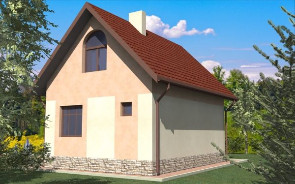 20. Проект дома A-084 Екстерьер Проект дома A-084 - фото 20