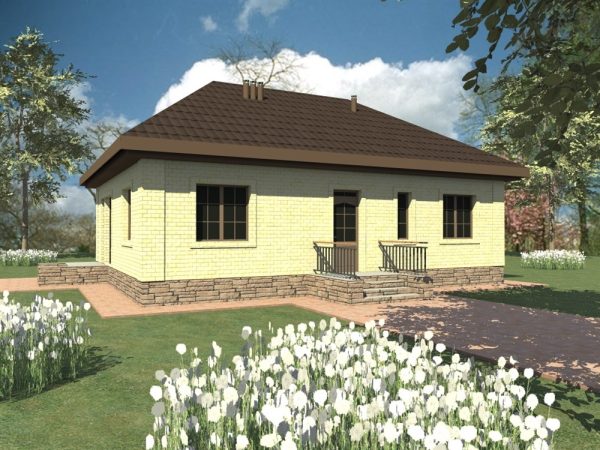 1. Проект дома A-085 Екстерьер Проект дома A-085 - фото 1