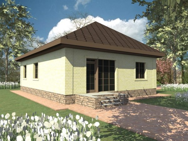 3. Проект дома A-085 Екстерьер Проект дома A-085 - фото 3