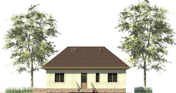 8. Проект дома A-085 Екстерьер Проект дома A-085 - фото 8