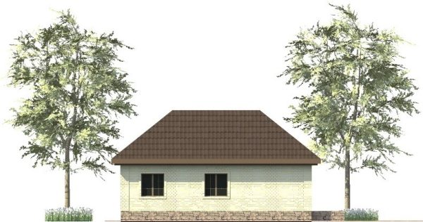 18. Проект дома A-085 Екстерьер Проект дома A-085 - фото 18