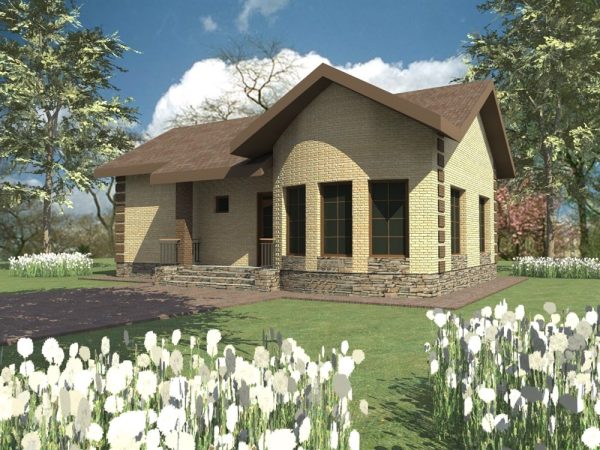 2. Проект дома A-086 Екстерьер Проект дома A-086 - фото 2