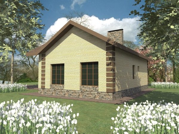 4. Проект дома A-086 Екстерьер Проект дома A-086 - фото 4