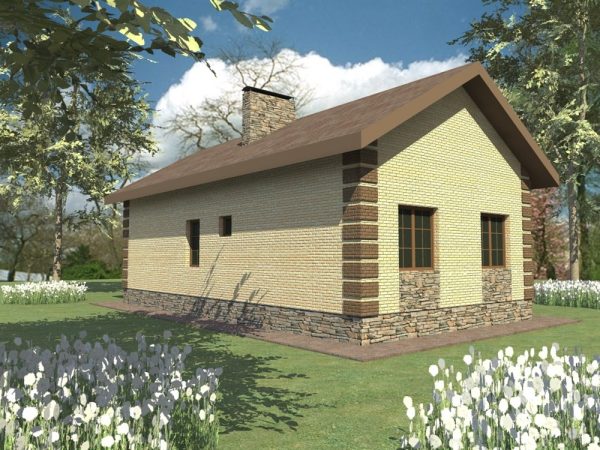 16. Проект дома A-086 Екстерьер Проект дома A-086 - фото 16