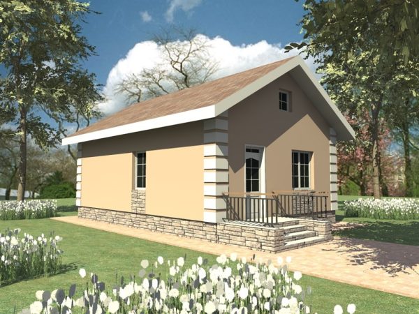 1. Проект дома A-087 Екстерьер Проект дома A-087 - фото 1