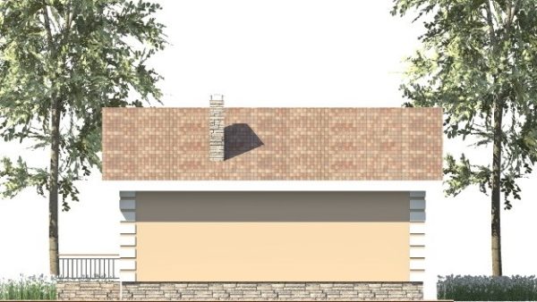 3. Проект дома A-087 Екстерьер Проект дома A-087 - фото 3