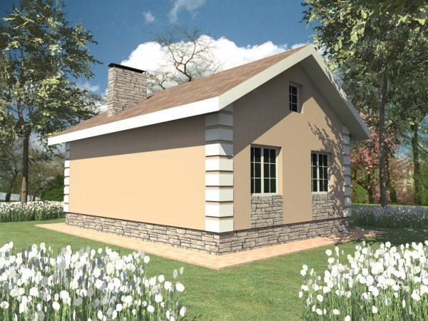 5. Проект дома A-087 Екстерьер Проект дома A-087 - фото 5