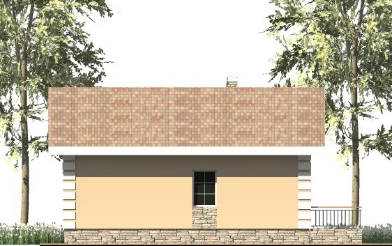 10. Проект дома A-087 Екстерьер Проект дома A-087 - фото 10