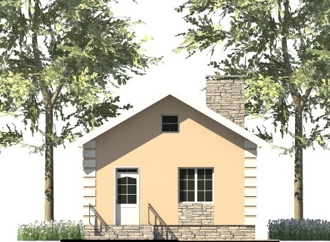 15. Проект дома A-087 Екстерьер Проект дома A-087 - фото 15