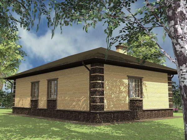 8. Проект дома A-088 Екстерьер Проект дома A-088 - фото 8