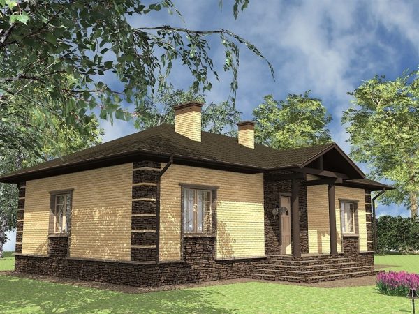 11. Проект дома A-088 Екстерьер Проект дома A-088 - фото 11