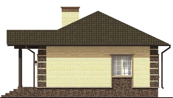 18. Проект дома A-088 Екстерьер Проект дома A-088 - фото 18