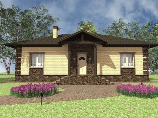 22. Проект дома A-088 Екстерьер Проект дома A-088 - фото 22