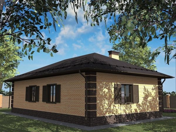 4. Проект дома A-089 Екстерьер Проект дома A-089 - фото 4