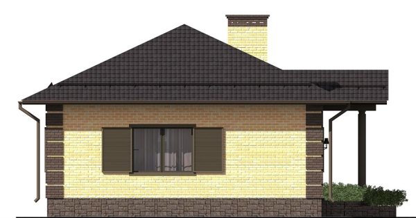 7. Проект дома A-089 Екстерьер Проект дома A-089 - фото 7