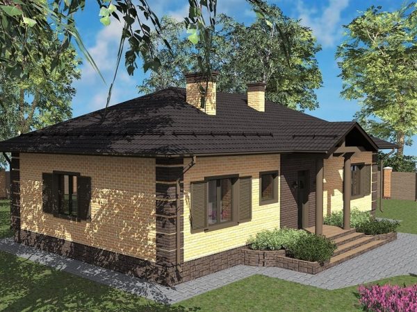 18. Проект дома A-089 Екстерьер Проект дома A-089 - фото 18