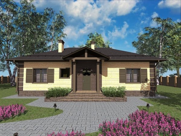 20. Проект дома A-089 Екстерьер Проект дома A-089 - фото 20