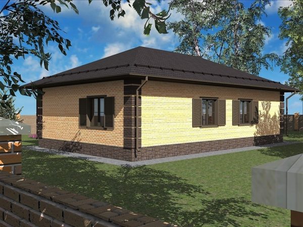 22. Проект дома A-089 Екстерьер Проект дома A-089 - фото 22