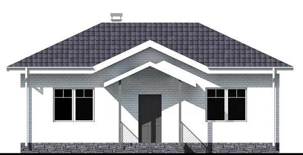 13. Проект дома A-090 Екстерьер Проект дома A-090 - фото 13