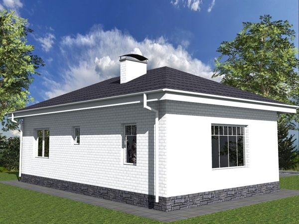 16. Проект дома A-090 Екстерьер Проект дома A-090 - фото 16