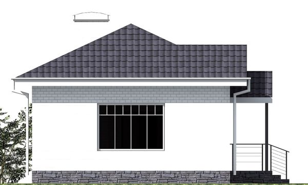 18. Проект дома A-090 Екстерьер Проект дома A-090 - фото 18